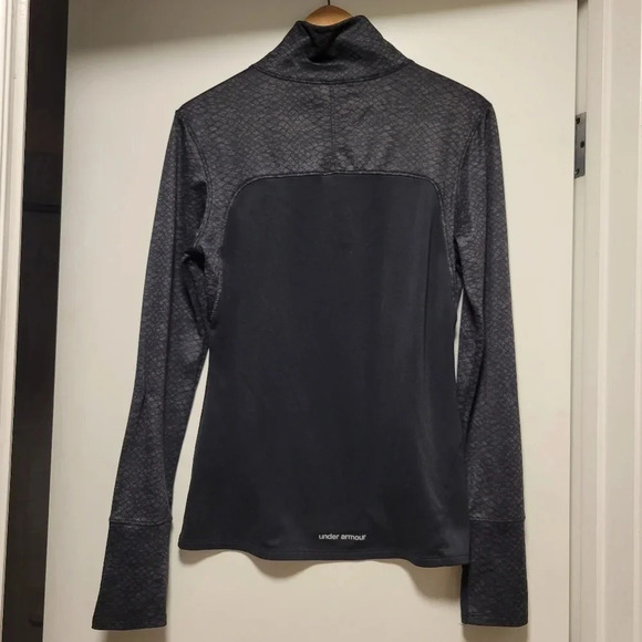 Under Armour Coldgear Fitted 1/4 Zip Pullover - Picture 4 of 8